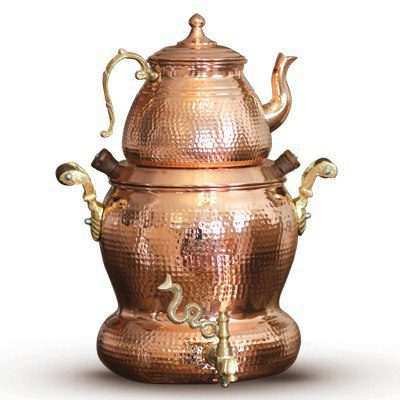 IMG_20231009_100616_258 سرویس سماور رو گازی ۶ لیتری و قوری ۱.3 لیتری - Image 1
