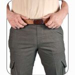 شلوار شیش جیب کتان مدل اربعین - Image 2