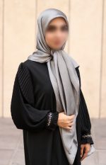 روسری حریر کریستال براق - Image 2